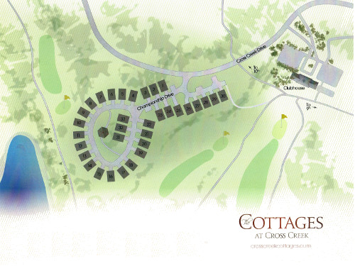 Cross Creek Plantation Cottages Plan